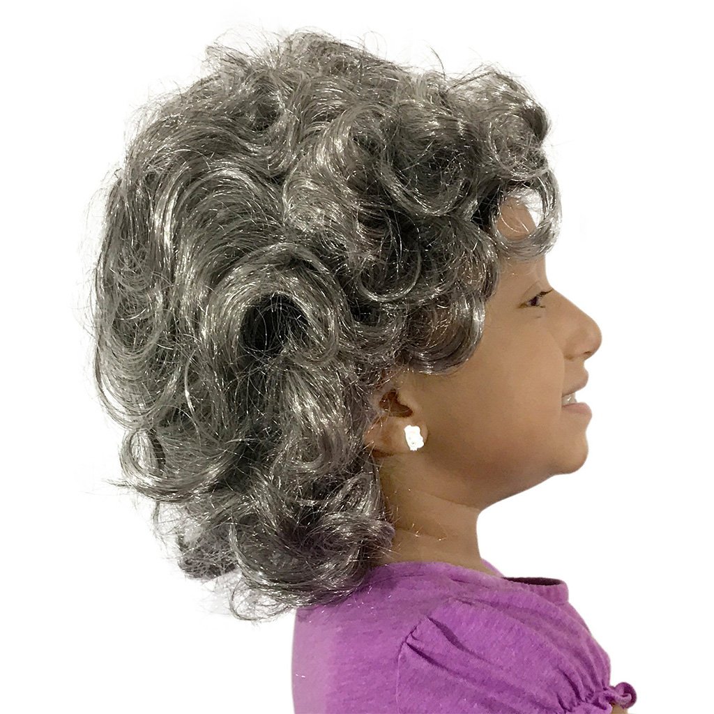 Silver/Gray Wig - Queen Elizabeth Wig - KINREX LLC