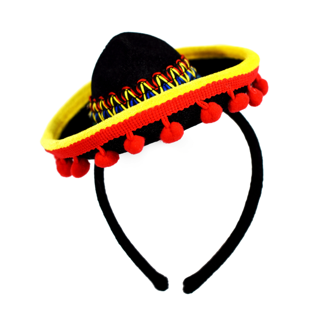 Cinco De Mayo Headbands - Sombrero Headband - One Size Fits All - KINREX LLC