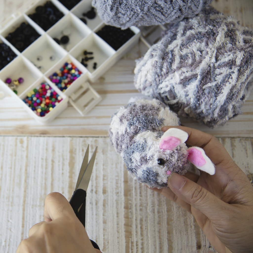 What do you need to make a stuffed animal?