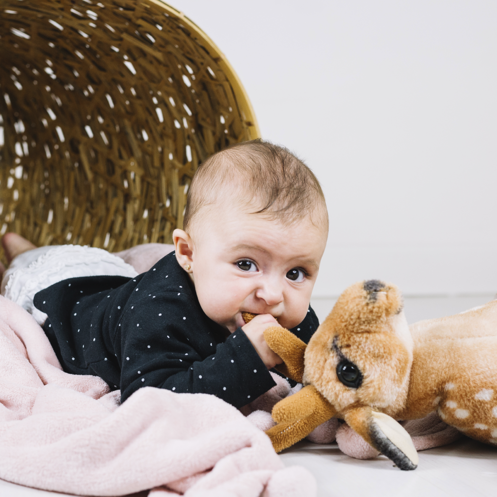 Stuffed animals for top babies to sleep with
