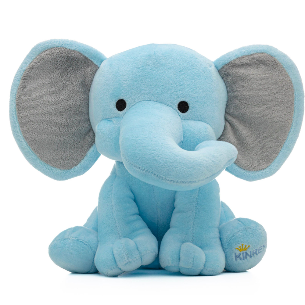 Blue Elephant Stuffed Animal Stuff Animal Plush Toy 9