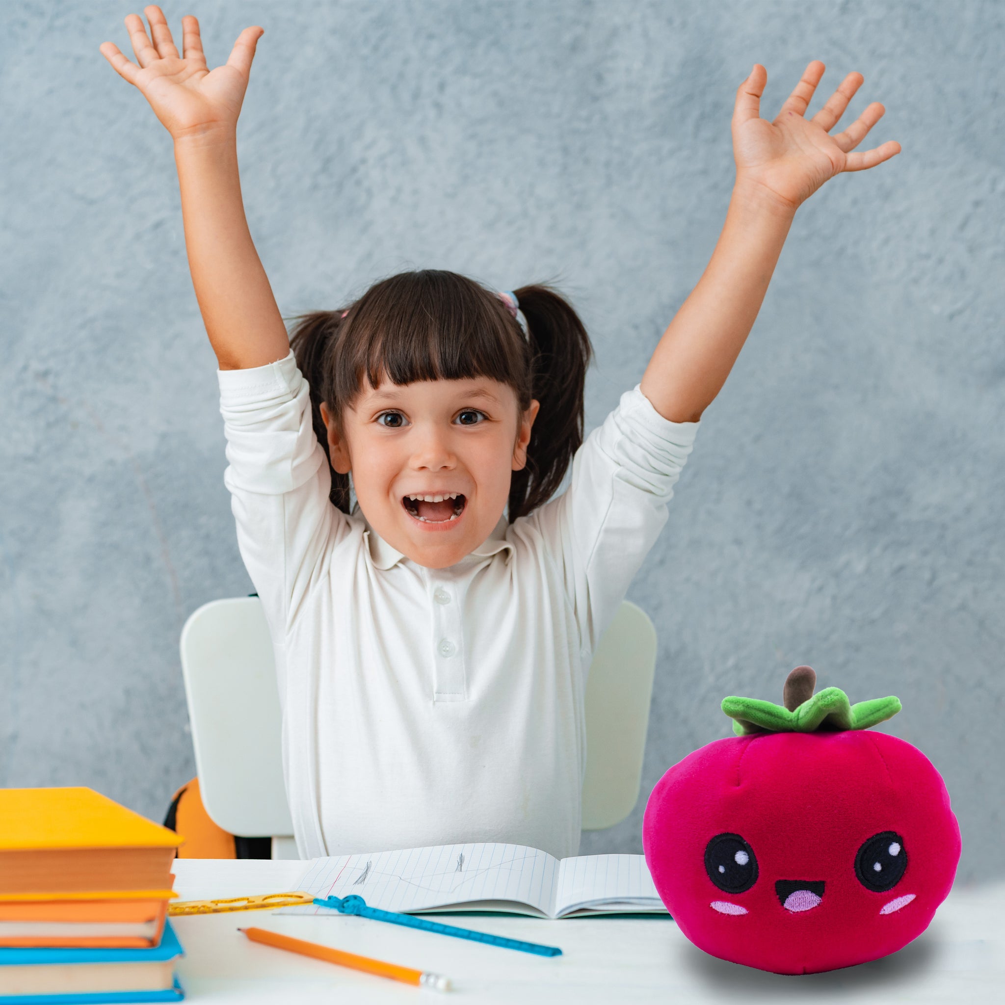 Tomato Plush Stuffed Toy - Kids Stuffed Toy - KINREX – KINREX LLC