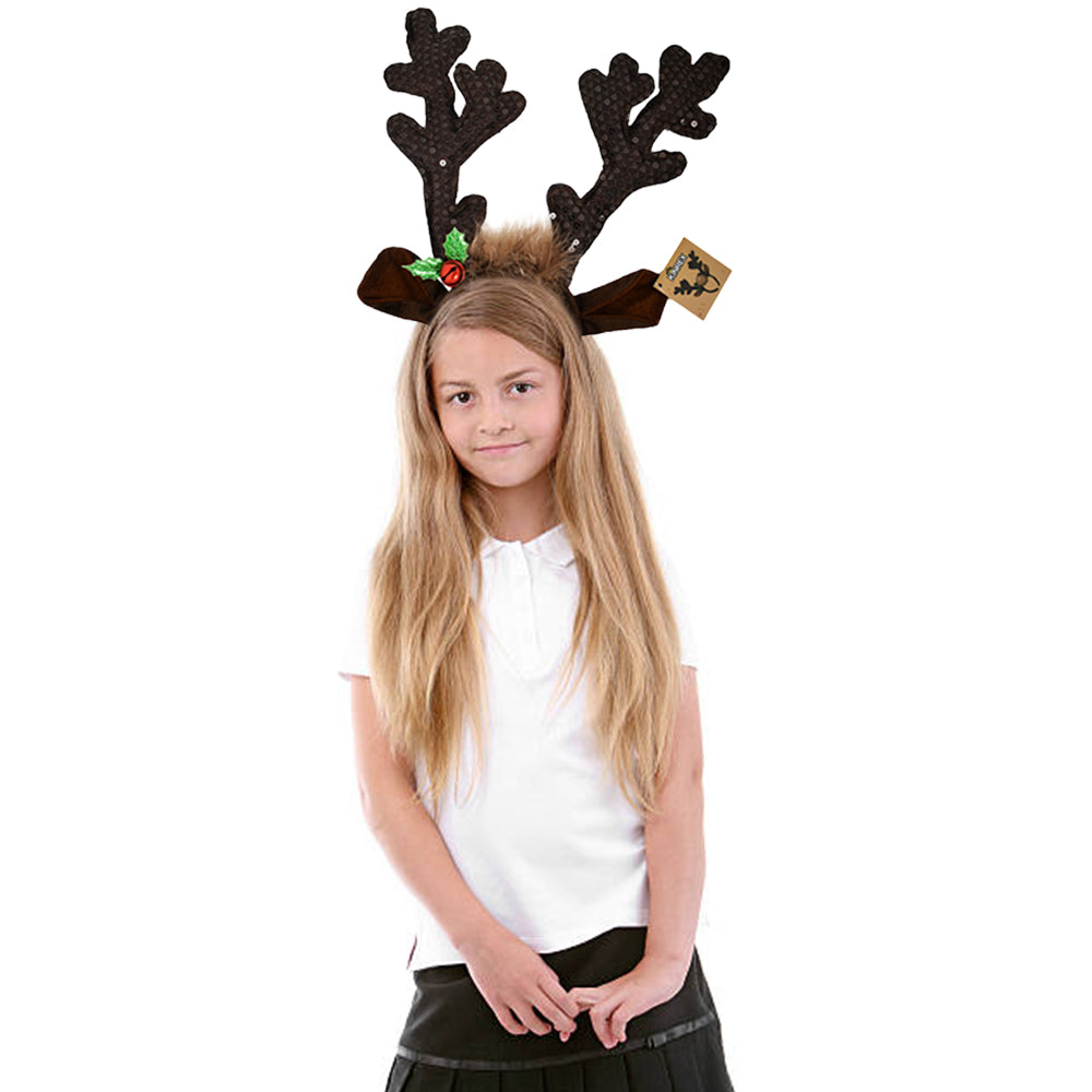 Reindeer Headband - Antler Headband - KINREX LLC