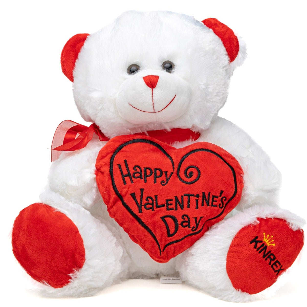 Valentine's Day Stuffed Plush Teddy Bear - KINREX – KINREX LLC