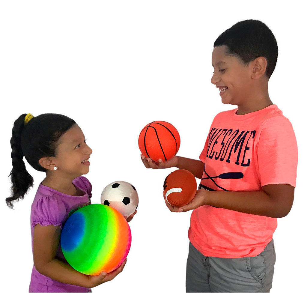 Sports Ball Set - Set Of Soft Sports Balls For Kids - KINREX LLC