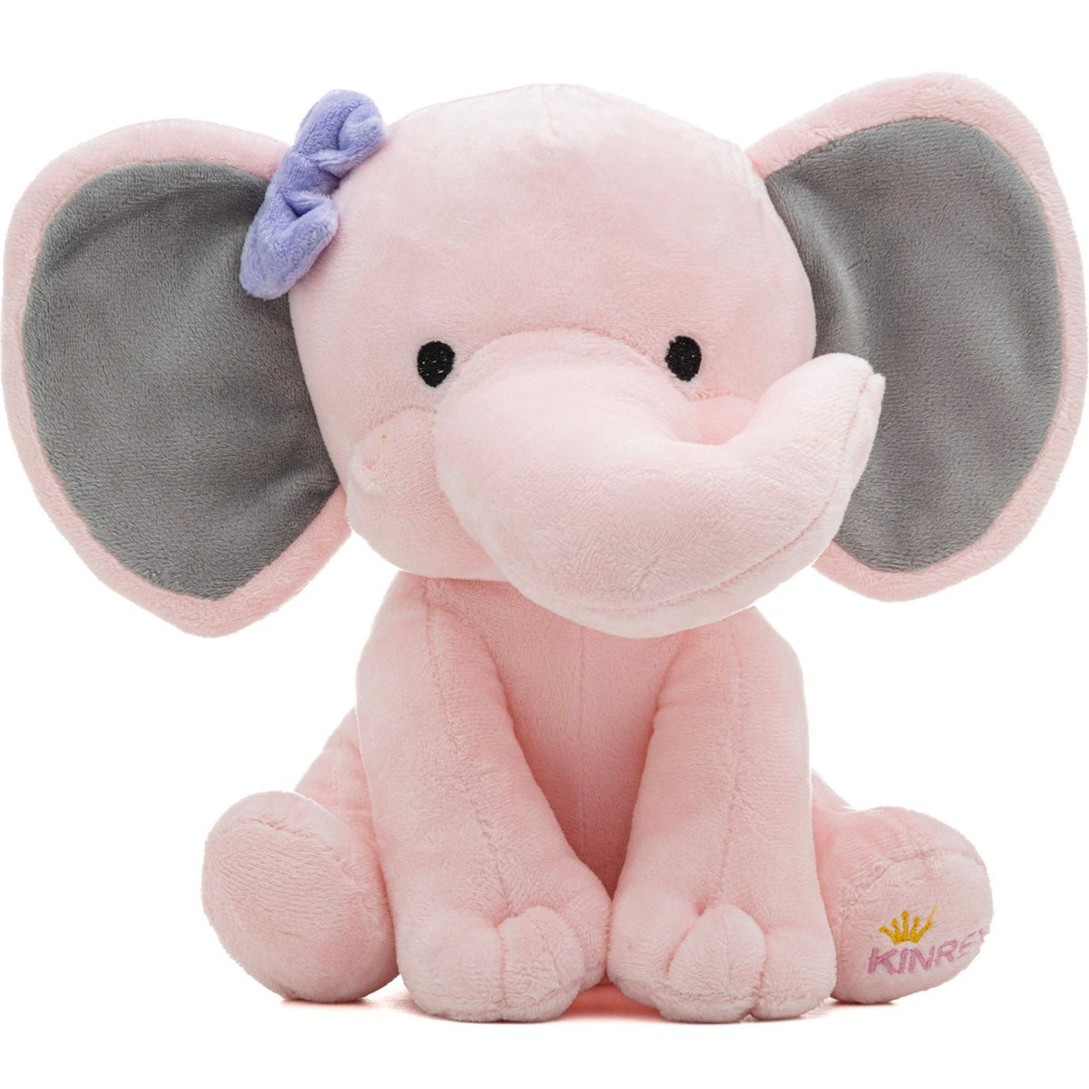 Pink Elephant Stuffed Animal Stuff Animal Plush Toy 9 KINREX LLC pink-elephant-stuffed-animal-stuff-animal-plush-toy-9-kinrex-llc