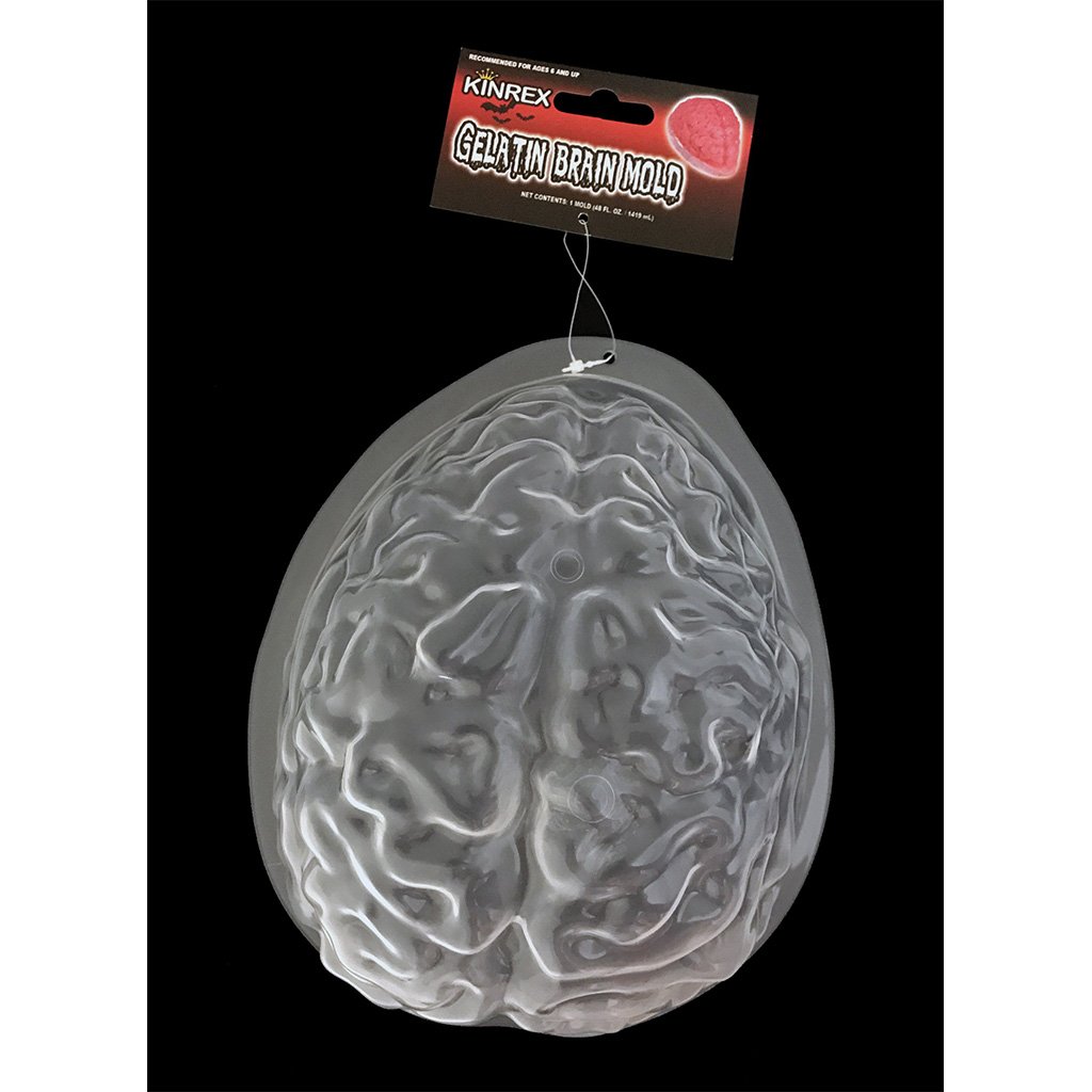 plastic brain jello mold