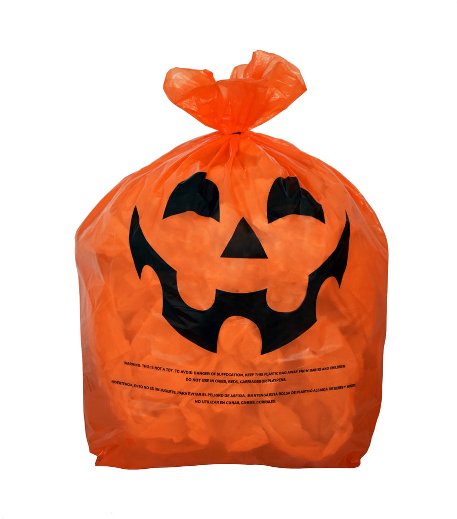 Halloween Pumpkin Leaf Bags