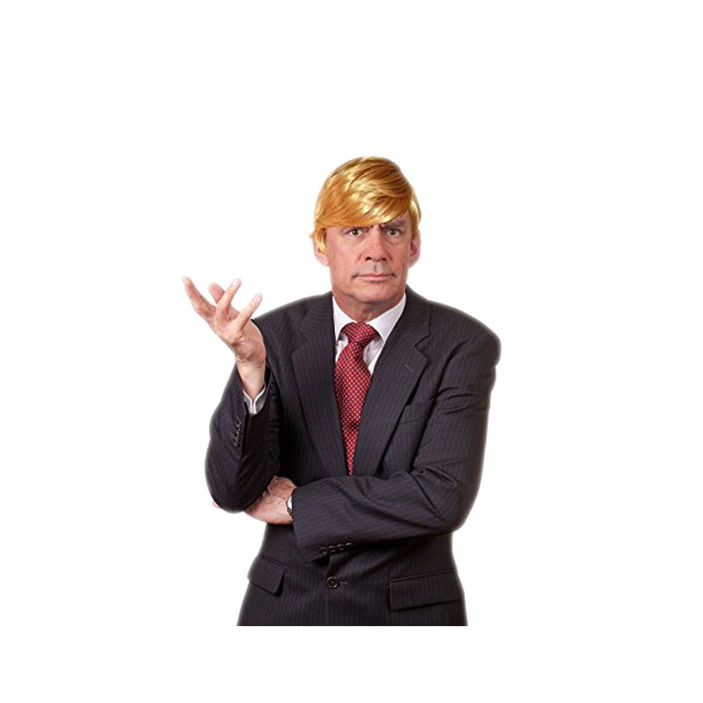 Donald Trump Wig - Blonde Wig - Mr. President Donald Wig - KINREX LLC