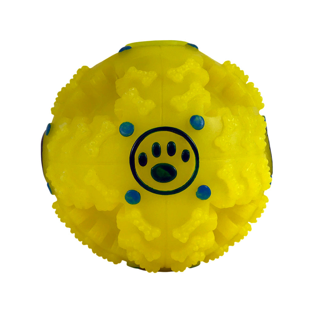 Dog Treat Ball Dog Food Dispenser Toy 4" KINREX LLC
