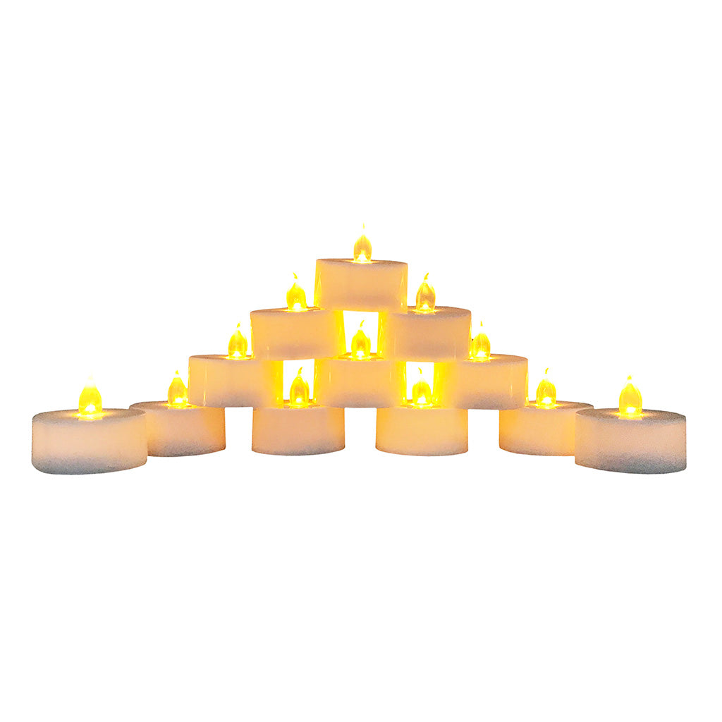 Flameless Tealight Candles - Led Votive Candles - KINREX LLC