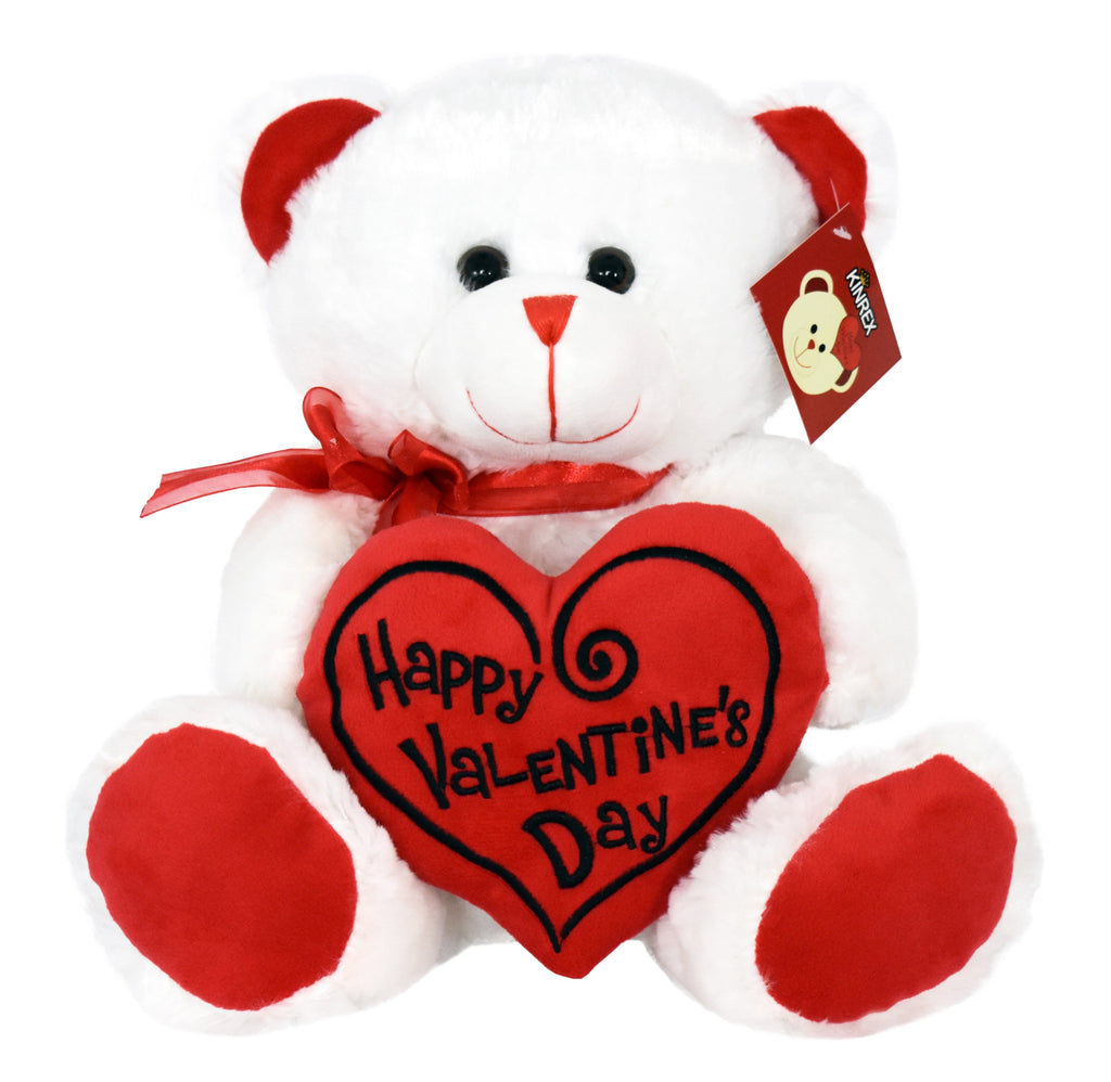 Valentine's Day Stuffed Plush Teddy Bear 11.81" / 30 cm. KINREX LLC
