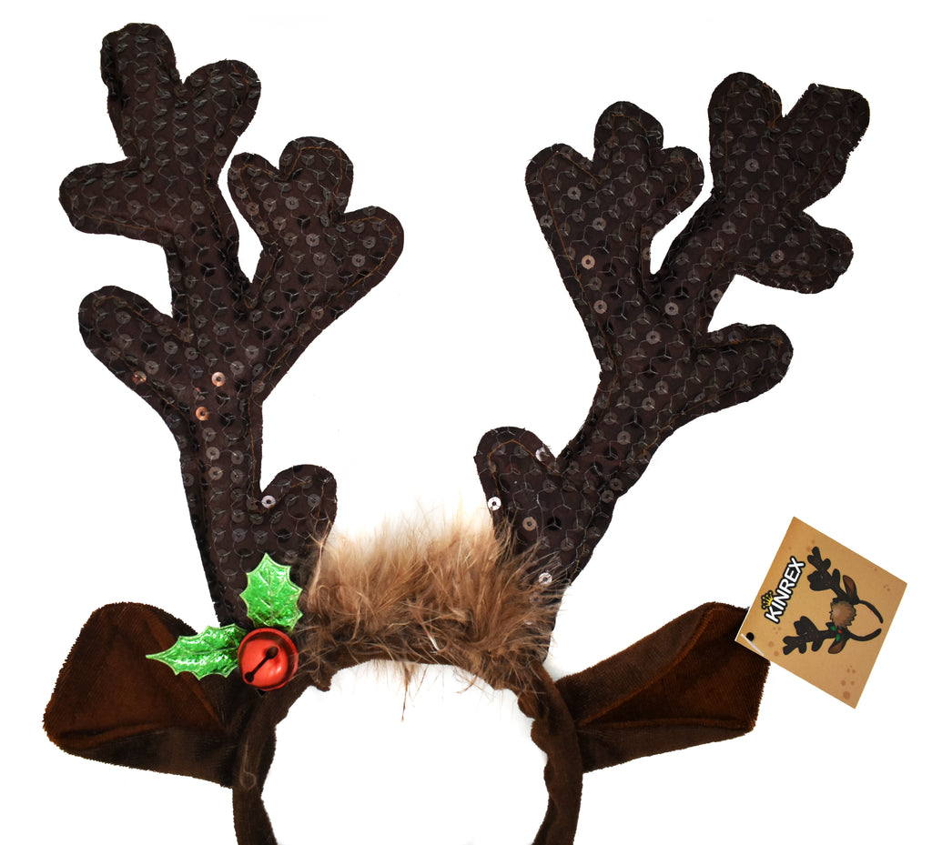 Reindeer Headband - Antler Headband - KINREX LLC