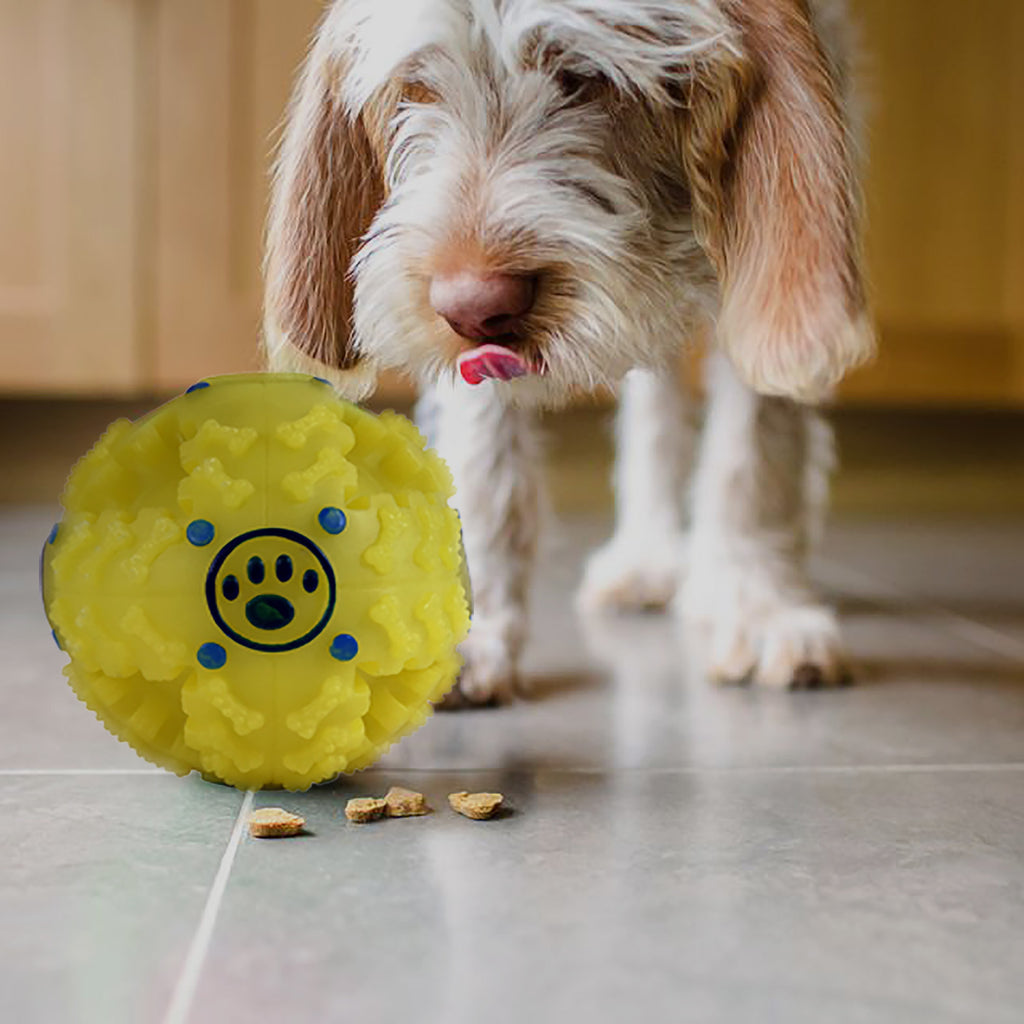 Dog Treat Ball - Dog Food Dispenser Toy - KINREX LLC