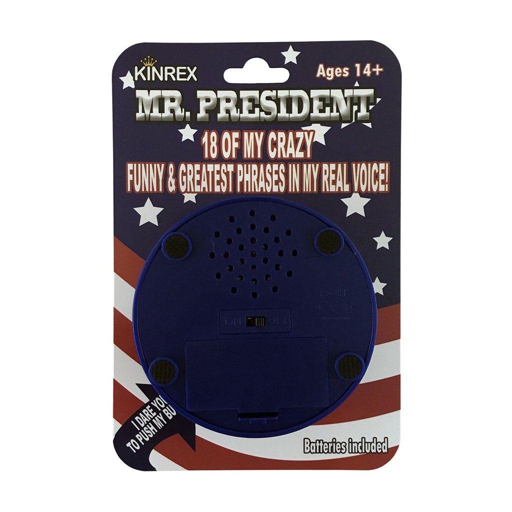 Trump Phrases Button - Funny Sounds Button - KINREX LLC