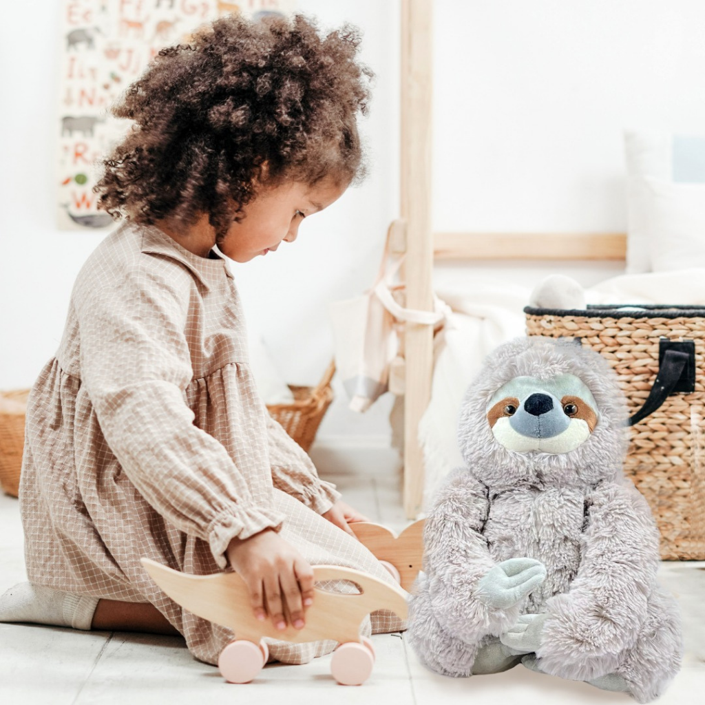 Baby Sloth Stuffed Animal Plush Sloth Toy Plush Toys KINREX LLC